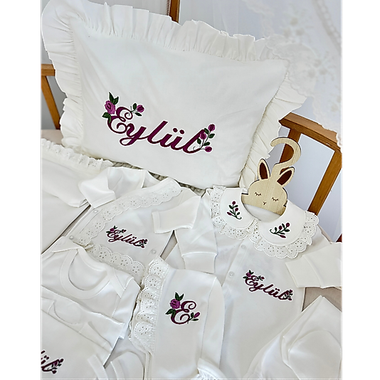 Asellakids 10'lu Yenidoğan Set - Bebeğinizin İsmi