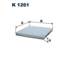 FILTRON K1261  POLEN FILTRESI > FIAT >DUCATO III 100 MULTIJET | PEUGEOT BOXER III | CITROEN JUMPER III  2,2 HDI  06-