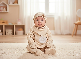 5 PARÇA KUĞU DESENLİ HASTANE ÇIKIŞI