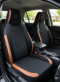 SPORT SERİSİ - BABYFACE KUMAŞ TABA RENK DERİ KOLTUK KILIFI VE BAŞLIĞI & FULL SET