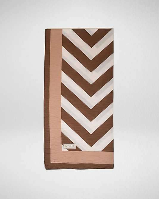 Spring Eşarp Yeni Desen Üçgen Desen