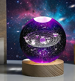 Gezegen Cam Küre usb'li