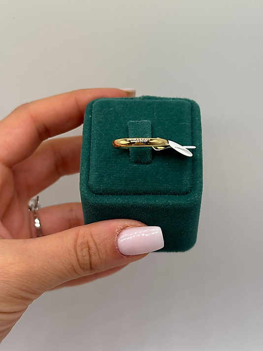 Xuping Klasik Gold Düz Yüzük