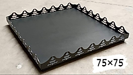 Şömine soba Alt Tabla 75x75 cm