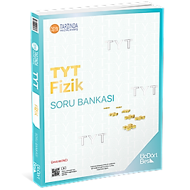 345 - TYT Fizik Soru Bankası - GÜNCEL BASKI, Üç Dört Beş Yayıncılık 345
