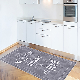 Rovigo Home Dijital Baskı Yıkanabilir Kaymaz Taban Mutfak Halısı 100x150 cm