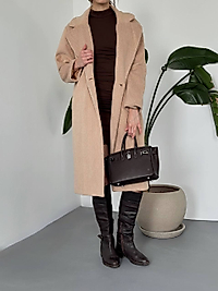 Kışlık kaşe pardesü