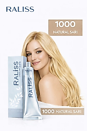 RALİSS SAÇ BOYASI 60 ML. (1000 NATUREL SARI)