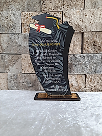 Kepli Desenli Plaket