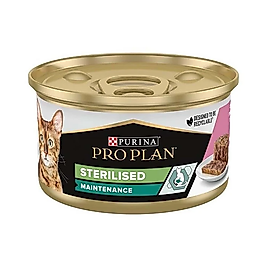 Pro Plan Sterilised Kısırlaştırılmış Somonlu Kedi Konservesi 85 Gr 7613033568558