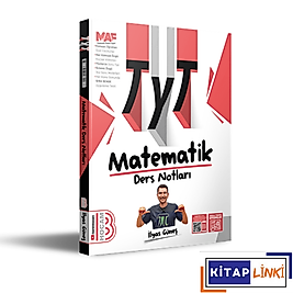 TYT Matematik Ders Notları Slik Kapak -2025 Benim Hocam