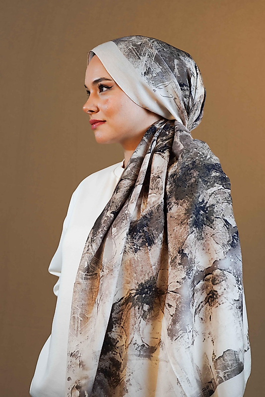 FLOOR İPEK ŞAL YENİ DESEN-1