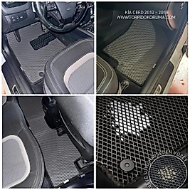 Kia Ceed 2012 - 2018 Akıllı Premium Eva Oto Paspas (Aksesuarlar Fiyata Dahil Değildir)