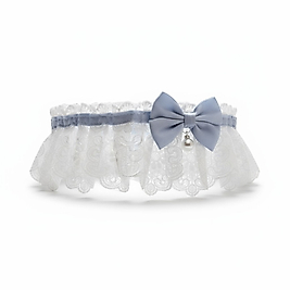 Masal Düşleri Dantel Yaka | İnci & Fiyonk Detaylı Pet Aksesuarı – FEDD’s Pet Style