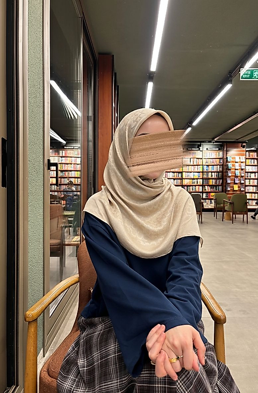 Pamuk Jakar Büyük Boy Eşarp Latte