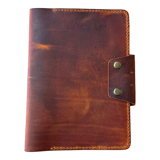 Handmade Hakiki Deri A5 Boyut Defter Kılıfı