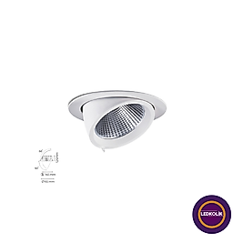 30W Sıva Altı Led Salyangoz Spot