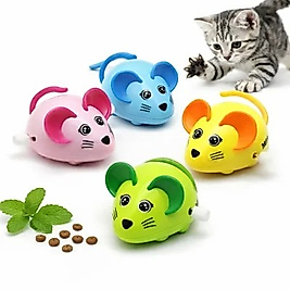 Mini Kurmalı Fare Plastik