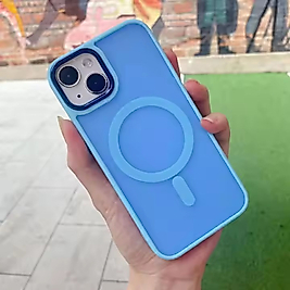 İphone 15 Pro Magsafe Mat Telefon Kılıfı