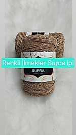 Supra İpi Ebruli Sİmli Düz Renkler 200gr