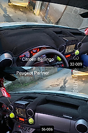 Citroen Berlingo 2017 - 2020 Konsol Torpido 3D Koruma