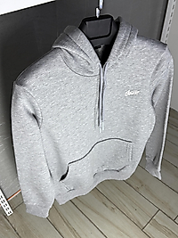 ZEROWEAR - PULLBEAR KAPÜŞONLU 3 İPLİK ŞARDONLU PREMİUM KALİTE SWEAT