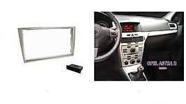 OPEL ASTRA H.A.D KASA UYUMLU TEYP ÇERÇEVESİ GRİ RENK CADENCE