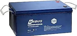 12V 200AH - Derin Deşarjlı Jel Akü (ORBUS)