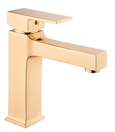 KARE LAVABO BATARYASI GOLD RENGİ