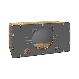 Tırmata Doğal Karton Kedi Tırmalama Tahtası (31 x 56 x 28 cm)