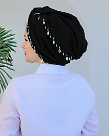 Dolamalı Deniz Kabuklu Bone