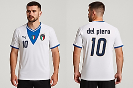 Del Piero 10 Numaralı Forma kumaşı tişört