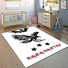 Minibabyrooms Karakartal Desenli Çocuk Odası Halısı