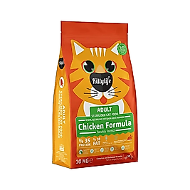 Kittylife Super Premium Tavuk Etli Kısırlaştırılmış Kedi Maması (10 kg)