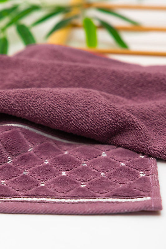 Mutfak-Havlusu-Bade Jakarlı-Bordo-enex life