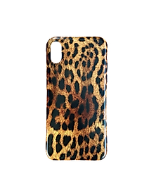 İphone X-Xs Leopar Desen Silikon Kılıfı