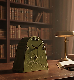 Yeşil Büyük Masa Saati MS029