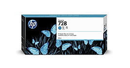 HP 728 300-ml Cyan DesignJet Ink Cartridge