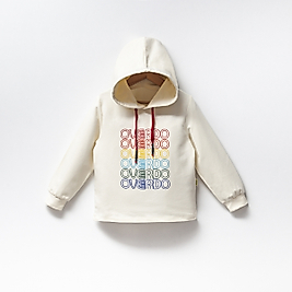 Erkek Çocuk Kapüşonlu 4-8 Yaş Sweatshirt Ekru