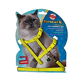 EuroCat Sarı Kedi Göğüs Tasması  35,5 cm
