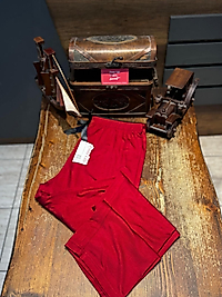 BORDO RENK VİSKON PİJAMA ALT