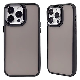 İphone 13 Pro Mat Telefon Kılıfı Siyah