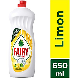 Fairy Limon Sıvı Bulaşık Deterjanı 650 ml