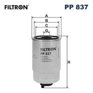 FILTRON PP837 YAKIT FILTRESI ASTRA-CORSA-VECTR