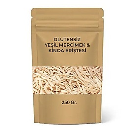 Glutensiz Yeşil Mercimek & Kinoa Eriştesi