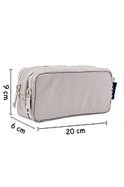 Nemo Bags Bej Su Geçirmez Krinkıl Kumaş Çift Bölmeli