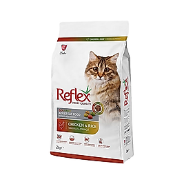 Reflex Gourmet Tavuk Etli ve Pirinçli Yetişkin Kedi Maması 2 kg