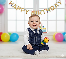 6 Ay 2 Yaş Arası Penye Yelek, Gömlek,Pantolon, Papyonlu Dörtlü Erkek Bebek Takım