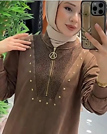 file detaylı elbise