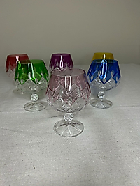BOHEMİA CYRİSTAL DAMLA MODEL BARDAK TAKIMI
